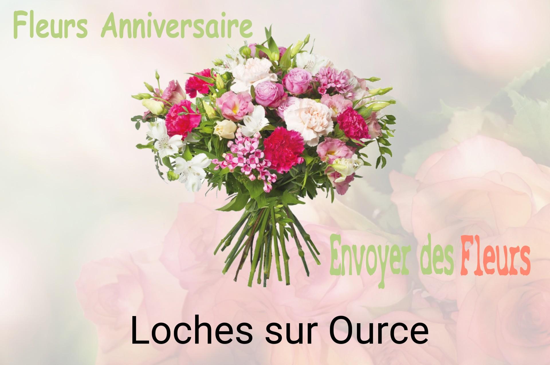 Bouquet de fleurs d’anniversaire livré à Loches-sur-Ource